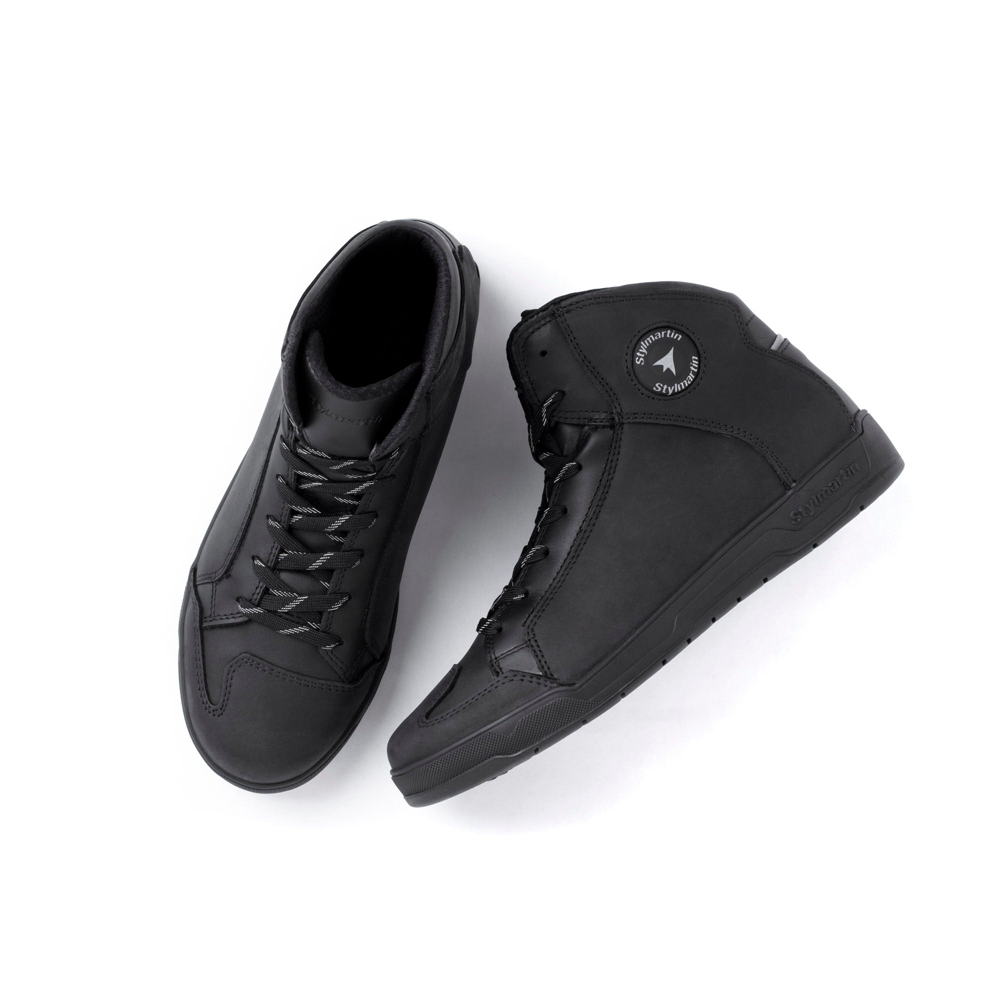 stylmartin matt riding motorcycle shoes